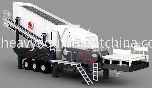 Mobile Impact Crusher Station